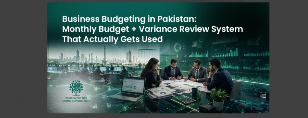Business Budget Planning in Pakistan A Monthly System That Actually Gets Used