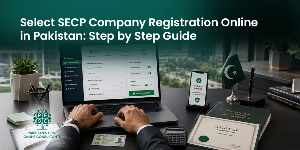SECP Company Registration Online in Pakistan Step by Step Guide 